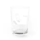 イヨノスケセンターフライのオシャっぽい、おどげでね。 Water Glass :back