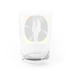 oka0150noのカセット男 Water Glass :back