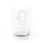 HotButterClubの温泉たぬきのおんちゃんグラス Water Glass :back