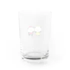 こころにパンダのパンダくん・パン子ちゃん　〜夏〜 Water Glass :back