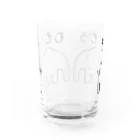 さざ波 小波のうぞうむぞう Water Glass :back