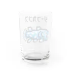 Bunny Robber GRPCの8bit シーラカンス Water Glass :back