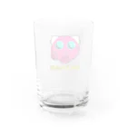 肉球の村。のガスマスクにゃんこ Water Glass :back