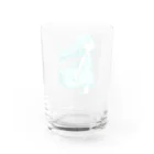 よもつ堂のなつのひ、ラムネカラー Water Glass :back