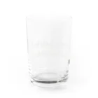 MichWich Designのとんがり帽子の家並み Water Glass :back