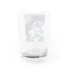 ゆるゆる生きる虎子のよるあじさい Water Glass :back