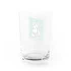 餅葛のはらぺこ Water Glass :back