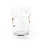 フジワラヨシトのよいどれ猫 Water Glass :back