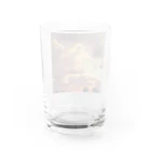 梅花庵の夕暮れ Water Glass :back