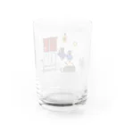 5to_san 【ごとさん】の福いる→福にゃる Water Glass :back