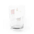 5to_san 【ごとさん】の満席待ちにゃす Water Glass :back