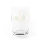 日雇い館のてんぷら盛り合わせ Water Glass :back