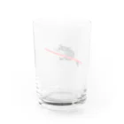 チノサーフアートのBlack panther Water Glass :back