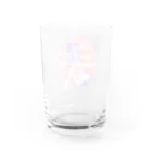 鳴虫山書房のマガキガイ☆ハッピーサマー Water Glass :back