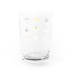 にゃーこのお寿司ようちえん🍣 Water Glass :back