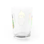 PYPショップの名前なしカラー版　よもぽぽぴぃ Water Glass :back