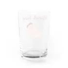 キッズモード某のハンドハグ　愛しあう人たちへ Water Glass :back