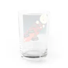 こんぺい工房のFUNBARUNBAうさぎ月に帰る Water Glass :back