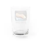 McLion🦁3DCG/イラストのJapanese  Grilled salmon Water Glass :back