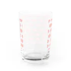 neuneunet.shopのピンクのたい焼き Water Glass :back