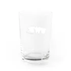 白くて簡素のおやしらず グラス反対面