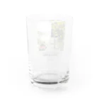 yutriptのチェンマイの花とソンテウ Water Glass :back