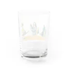 r_Waomのマステ絵サボテン Water Glass :back