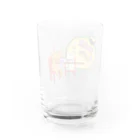 みるくま商店のミルクカフェ　 Water Glass :back