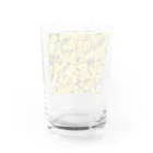 Mintyiitみんてぃっとの黄色いお花といたずら書き Water Glass :back