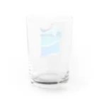 つろおがNOWの湯野浜「波乗り発祥の浜」像 Water Glass :back