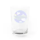 ミクモラのほほん日和の星コククジラ Water Glass :back