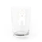  HUS×HUSのスタンダップハスキー2 Water Glass :back