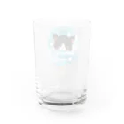 milkchaiのアイスねこ Water Glass :back