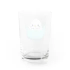 谷神 零雨＠小鳥愛好家の水色セキセイインコ Water Glass :back