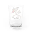 がかがかがか屋のくちばし Water Glass :back