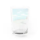 ねこ屋にこ日和のＯＫＩＮＡＷＡ Water Glass :back