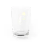 小さな星の庭のうさぎと黄色いお花 Water Glass :back