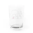 親ばかのかまくらのうさぎ Water Glass :back