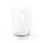 炭吉のおしまいちゃん（ぴえんVer.） Water Glass :back