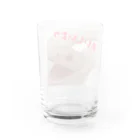 へびも庵のおいしいよっへびもしゃん Water Glass :back