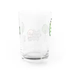 Atelier 67のねこつむり！ムツクロ Water Glass :back