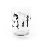 ケイの爬虫類　ヤモリ Water Glass :back