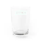 Nerdy Cabの#C0FFEE Water Glass :back