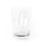 mofusandのサメ図鑑 Water Glass :back