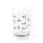 すずきいときちの水彩パンダ Water Glass :back