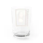 ことり屋のモナリザ Water Glass :back