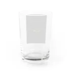 しろうさぎのくろうさぎのコーヒーブレイク Water Glass :back