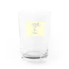 やきとりプリントのヨイショドスコイ Water Glass :back