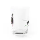 くろねこ倶楽部のおわ～んコップ Water Glass :back