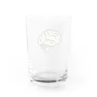 8bit_player65のBRAIN_bit Water Glass :back